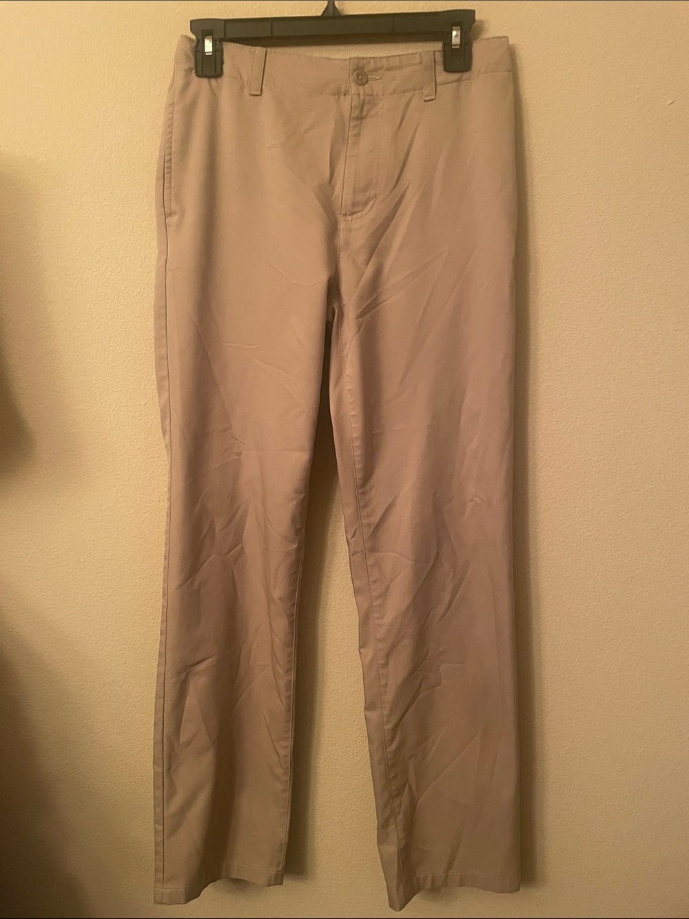 Boys class club Classic Straight Fit Pants - Taupe adjustable waist sz 16